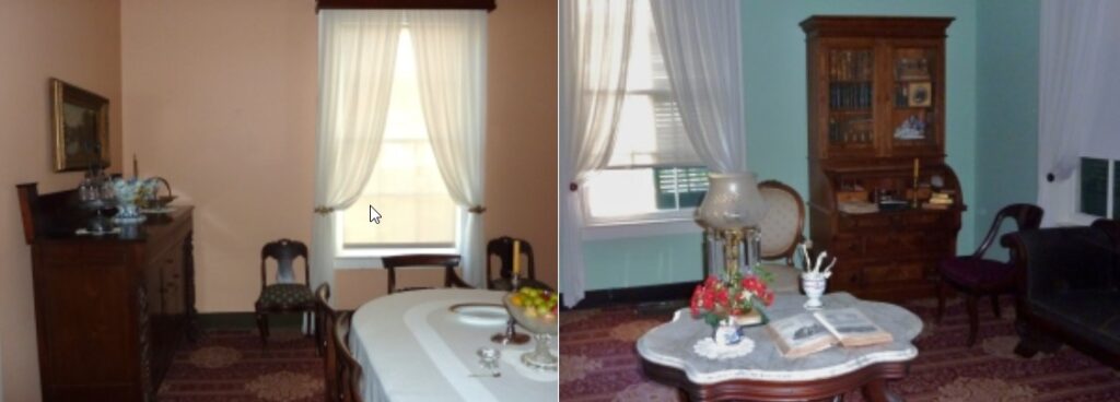 Boyd House - Two parlors